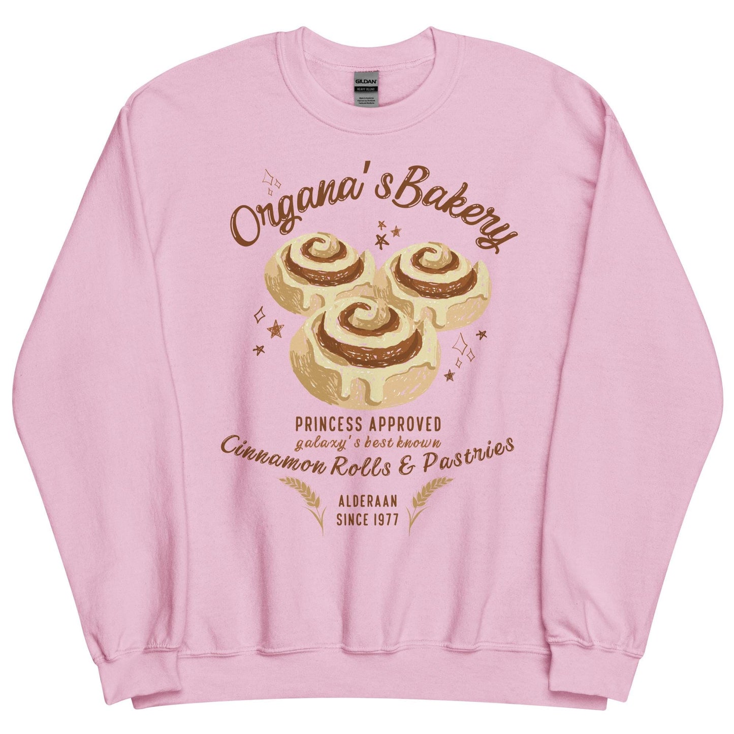 Princess Leia Cinnamon Rolls Sweatshirt: Subtle Star Wars Shirt