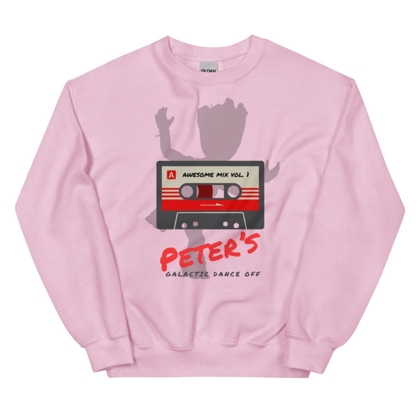 Guardians of the Galaxy Crewneck: Peter's Galactic Dance Off Sweatshirt