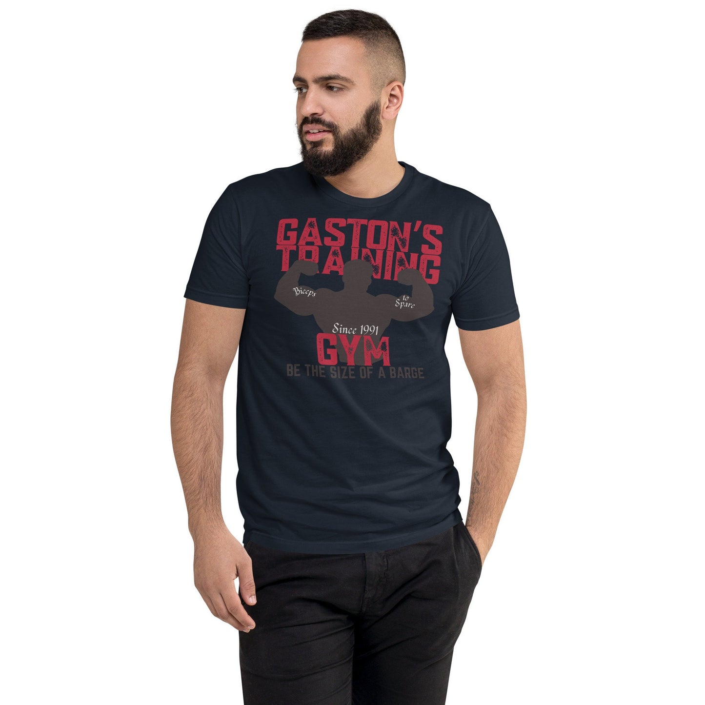 Gaston's Training Gym Shirt, Subtle Disney Family Tee