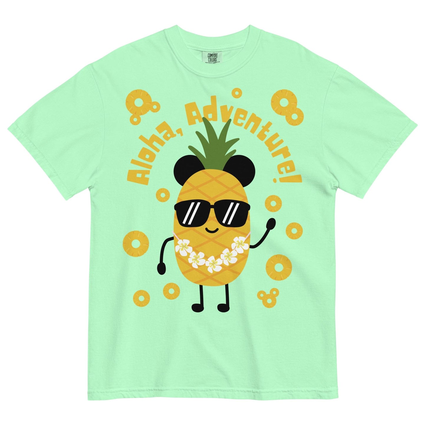 Disney Aulani Pineapple Shirt, Comfort Colors Tropical Tee