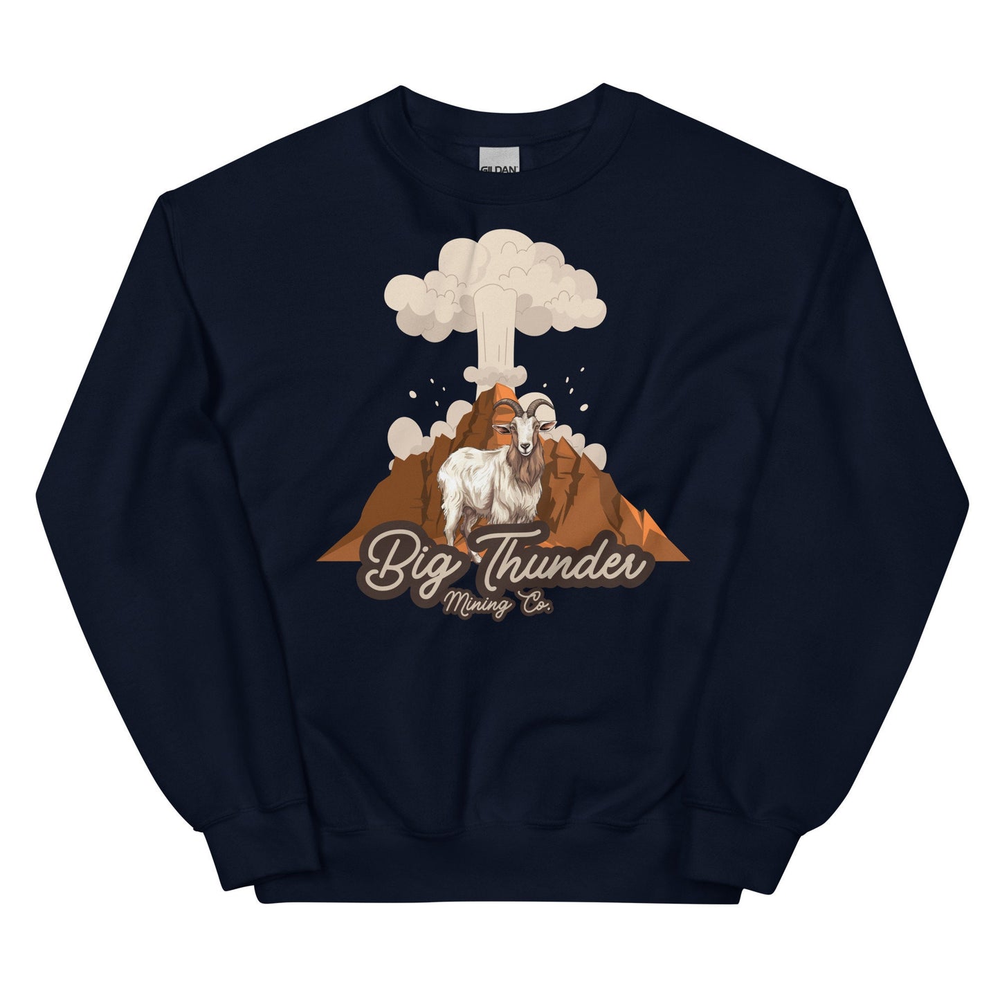 Big Thunder, Goat, Theme Park Sweatshirt,  Subtle Disney Matching Family Shirts, Unisex Disney Crewneck