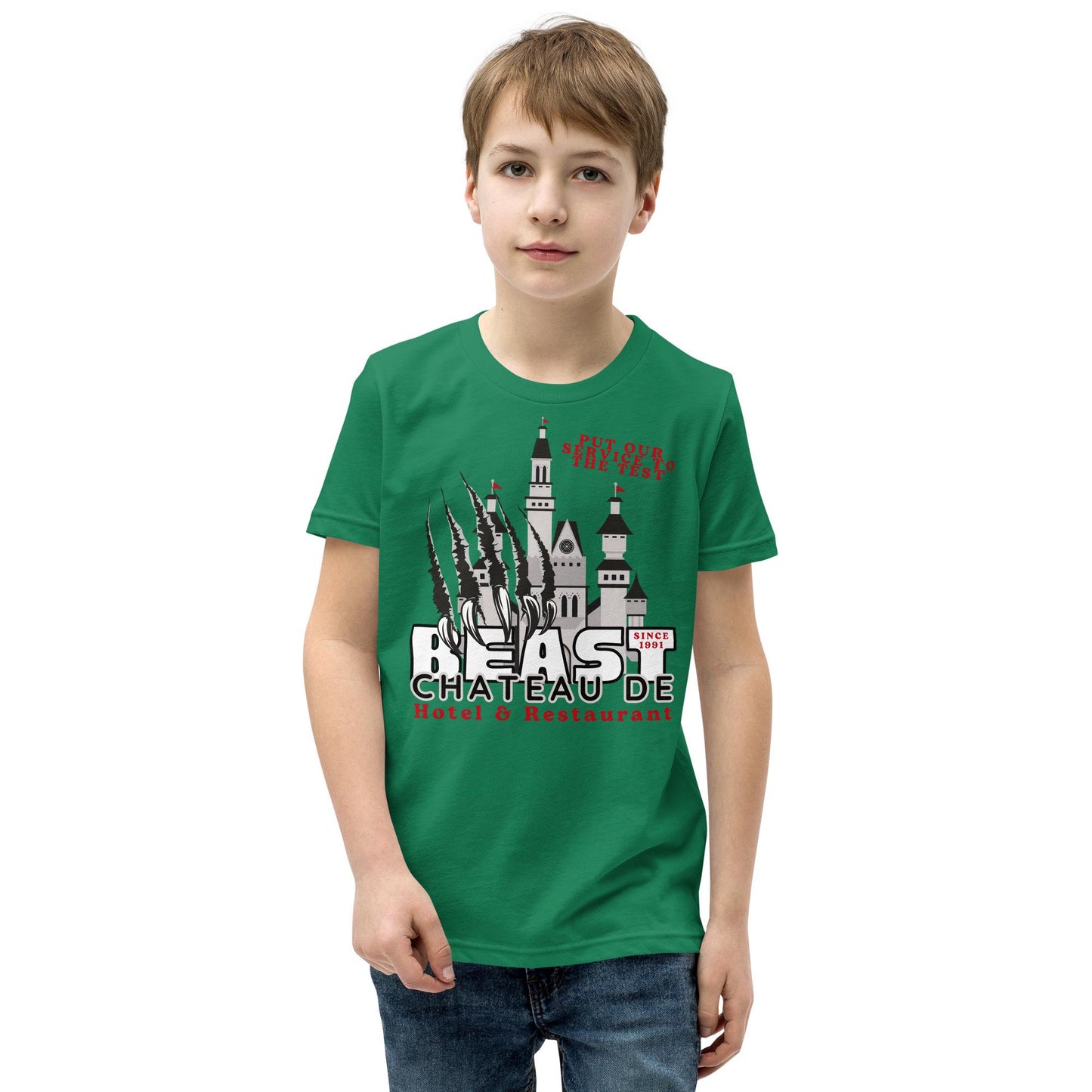 Disney Beauty and The Beast Youth Shirt, Magic Kingdom Family Tee