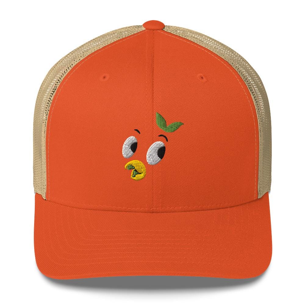 EPCOT Orange Bird Embroidered Trucker Hat