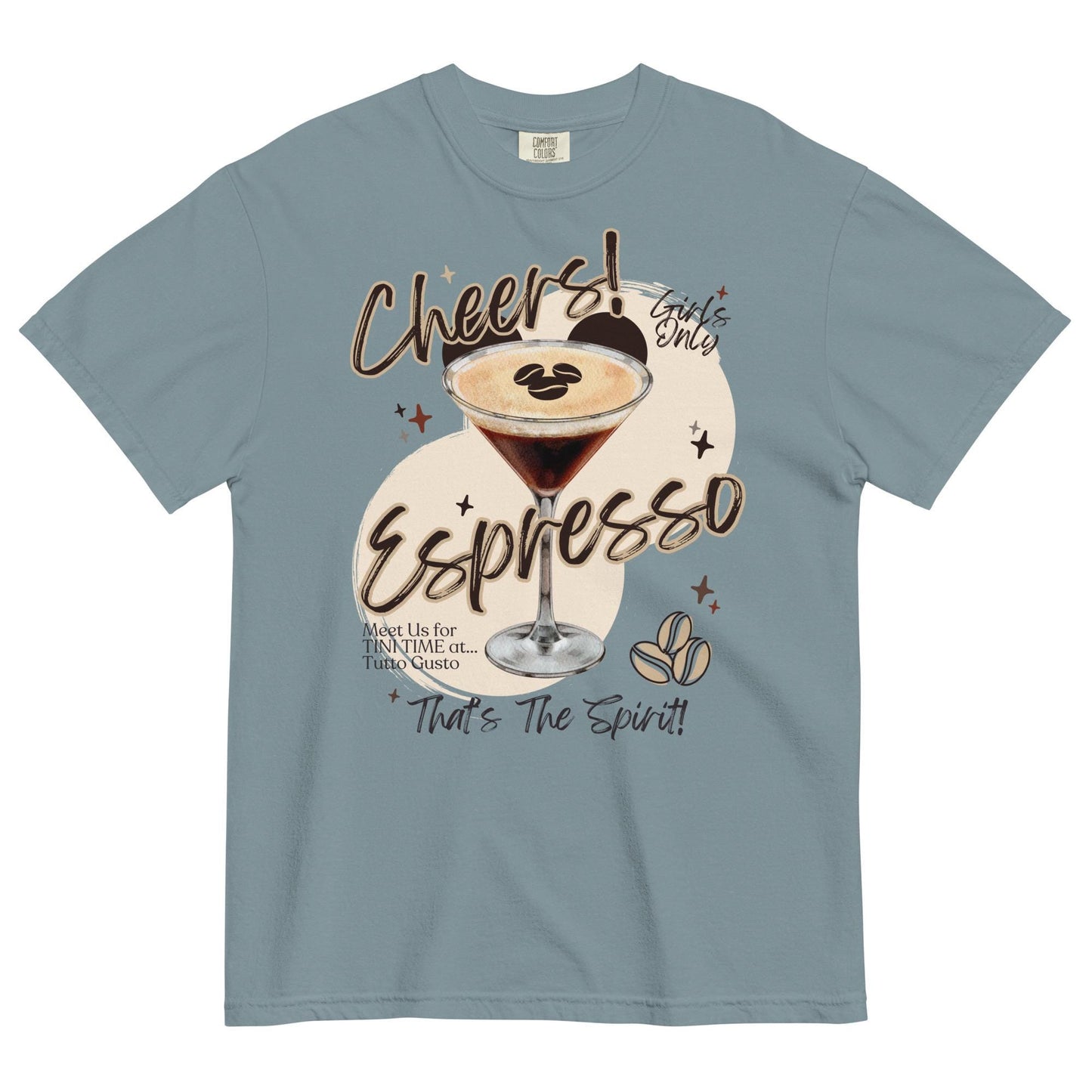 Espresso Martini Disney Shirt, Girls Trip Comfort Colors Tee