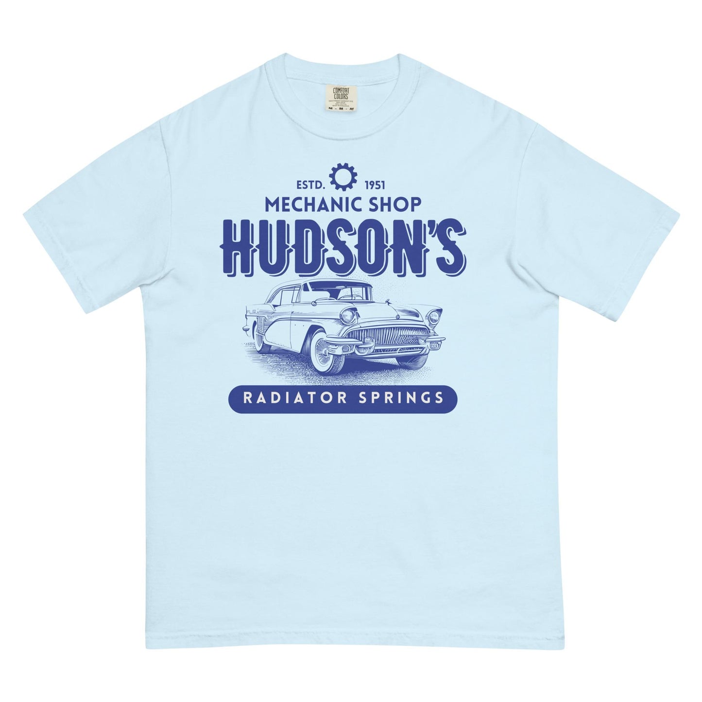 Disney Cars Hudson Hornet Comfort Colors T-Shirt, Radiator Springs
