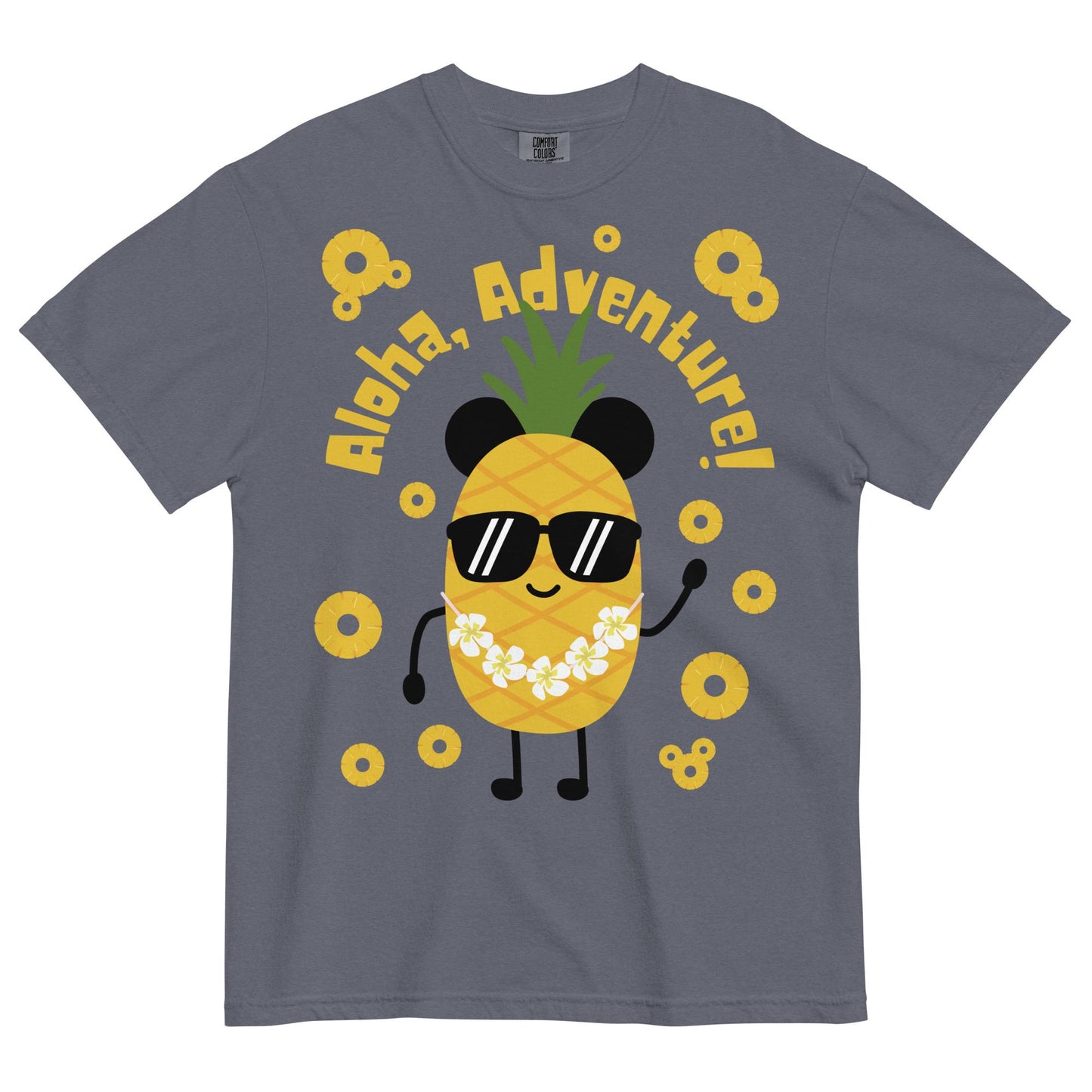 Disney Aulani Pineapple Shirt, Comfort Colors Tropical Tee