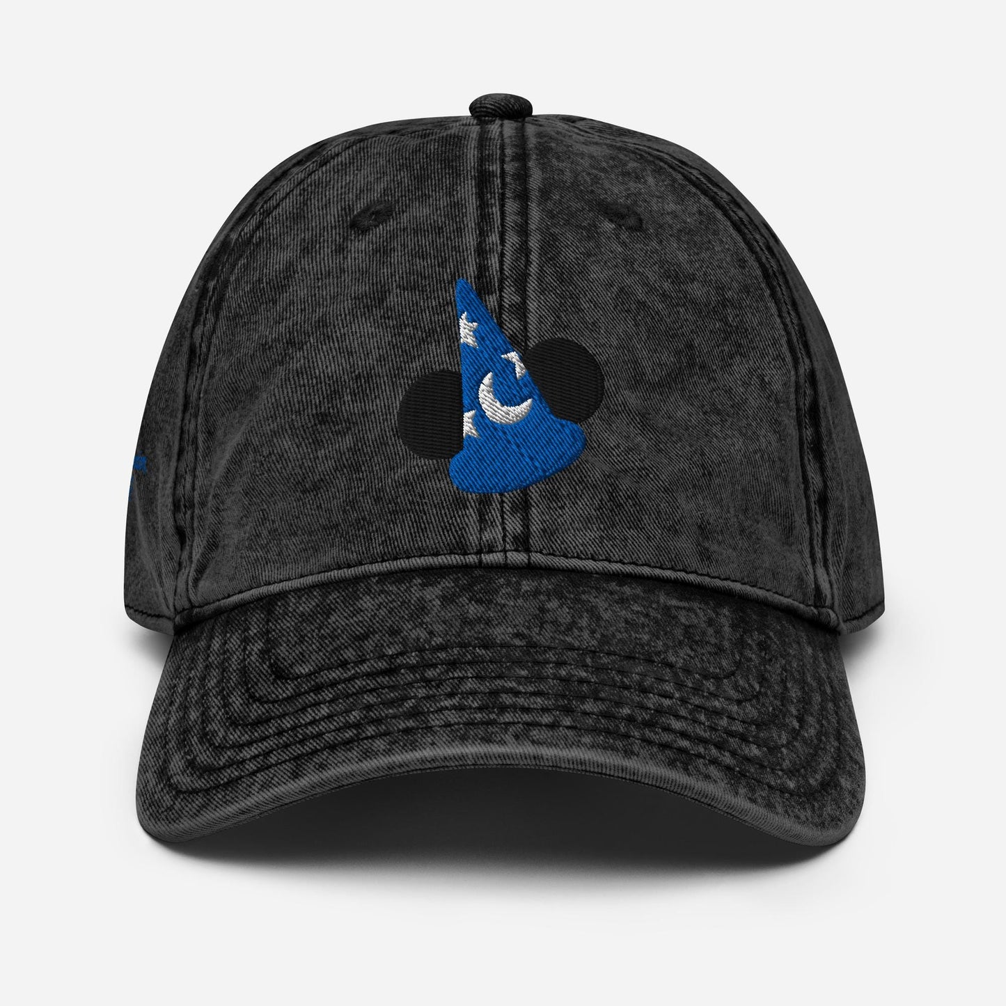 Subtle Sorcerer Mickey Hat, Fantasmic Hat, Vintage Cotton Twill Cap