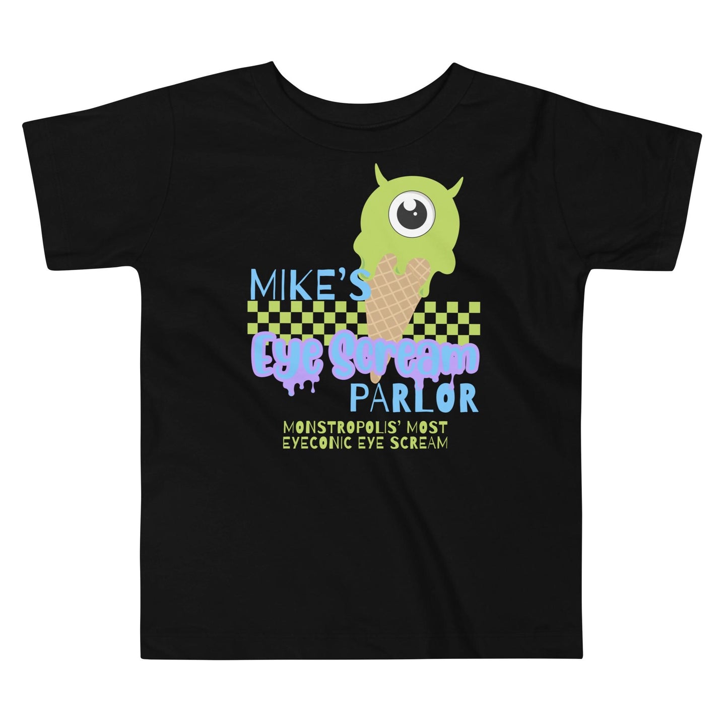 Monsters Inc. Toddler Shirt: Mike Wazowski Eye Scream Parlor