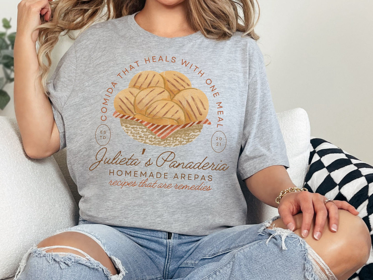 Julieta's Arepas Disney Family Shirt, Encanto Bella Canvas Tee