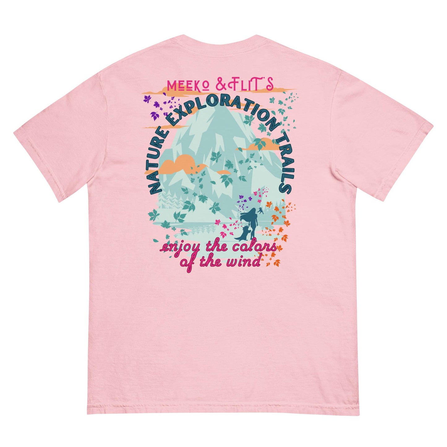 Pocahontas Meeko & Flit Shirt: Nature Exploration Trails Comfort Colors Tee