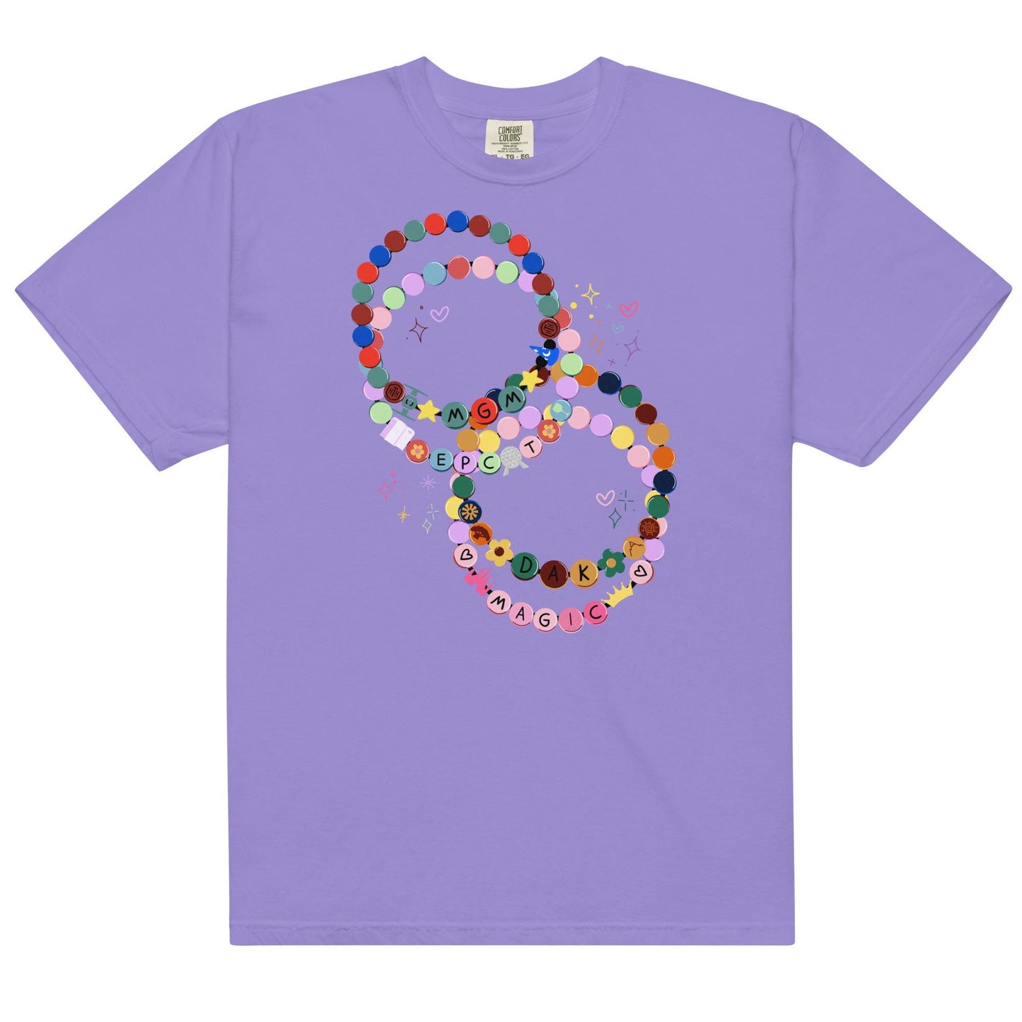 Disney Park Friendship Bracelet Tee, Matching Girls Trip Shirt