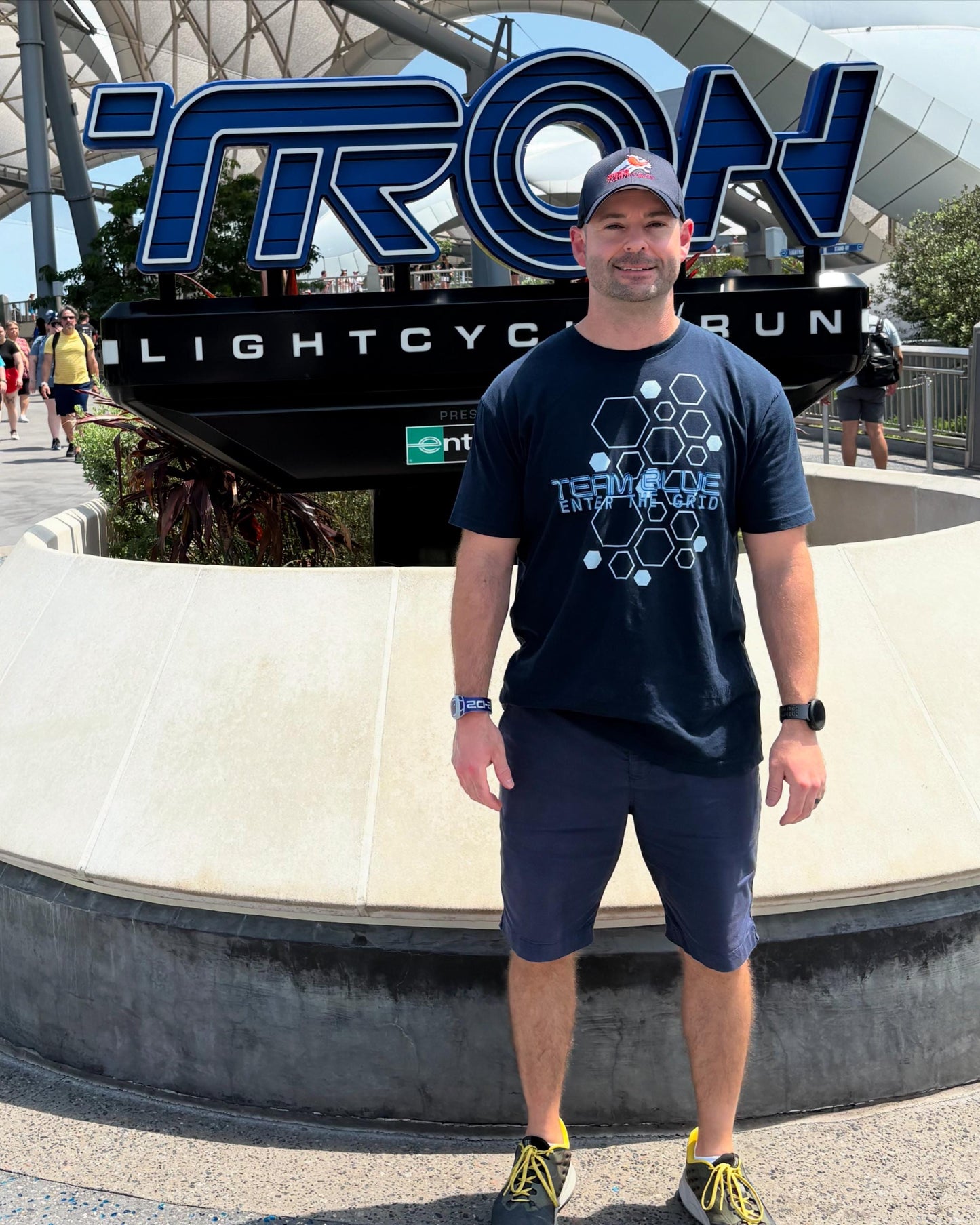 Tron 'Team Blue' Bella Canvas T-Shirt, Disney Family Shirt