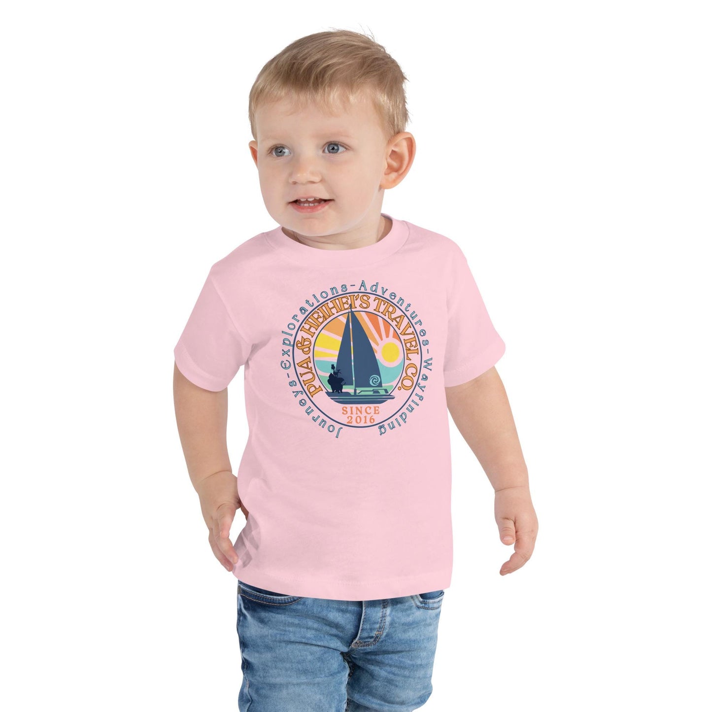 Moana Toddler Shirt, Pua and Heihei's Travel Co, Disney Inspired