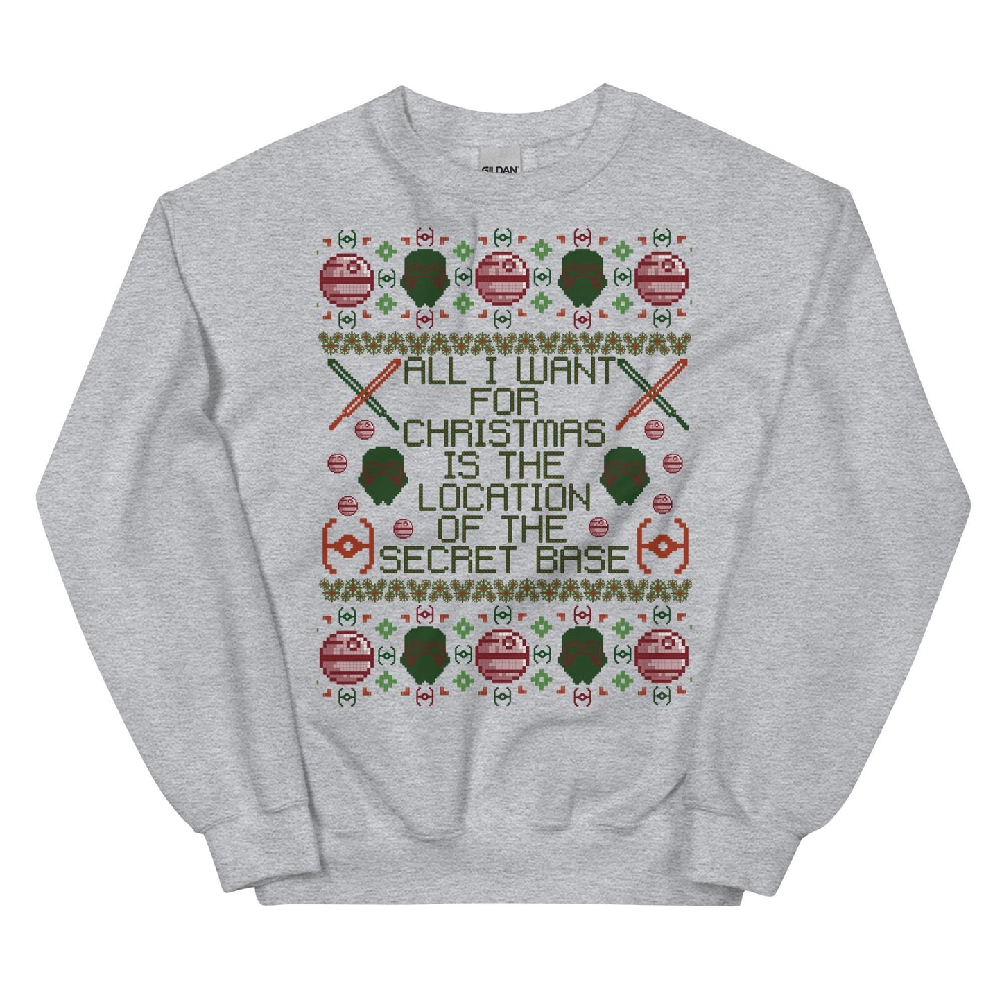 Kylo Ren Christmas Sweatshirt: Funny Star Wars Holiday Crewneck
