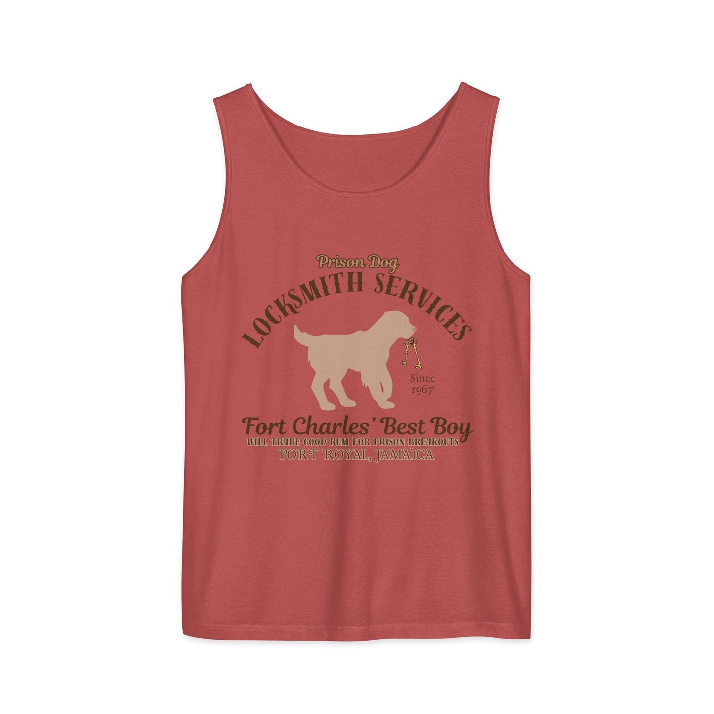 Pirates of the Caribbean Prison Dog Comfort Colors Tank