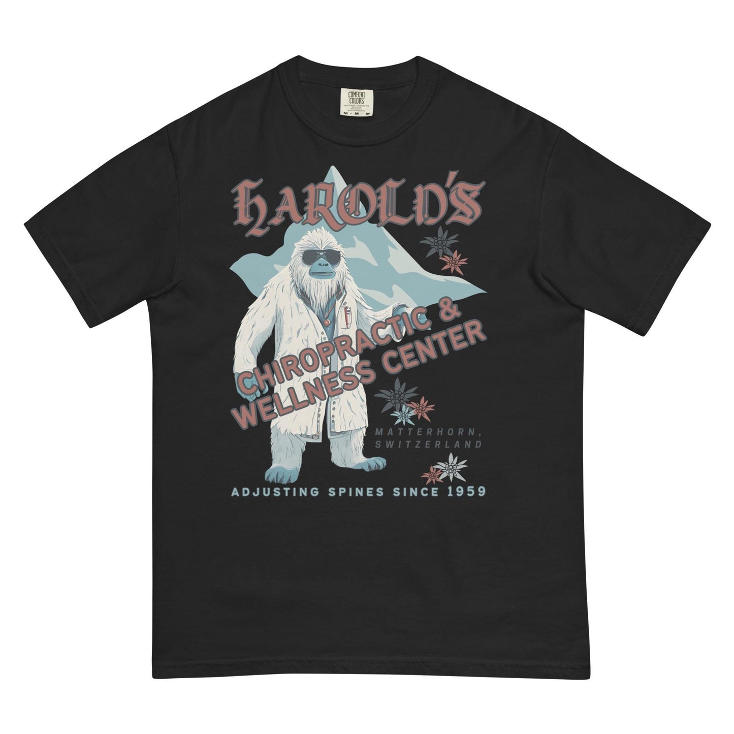 Matterhorn Yeti Comfort Colors Shirt: Disneyland Inspired Tee
