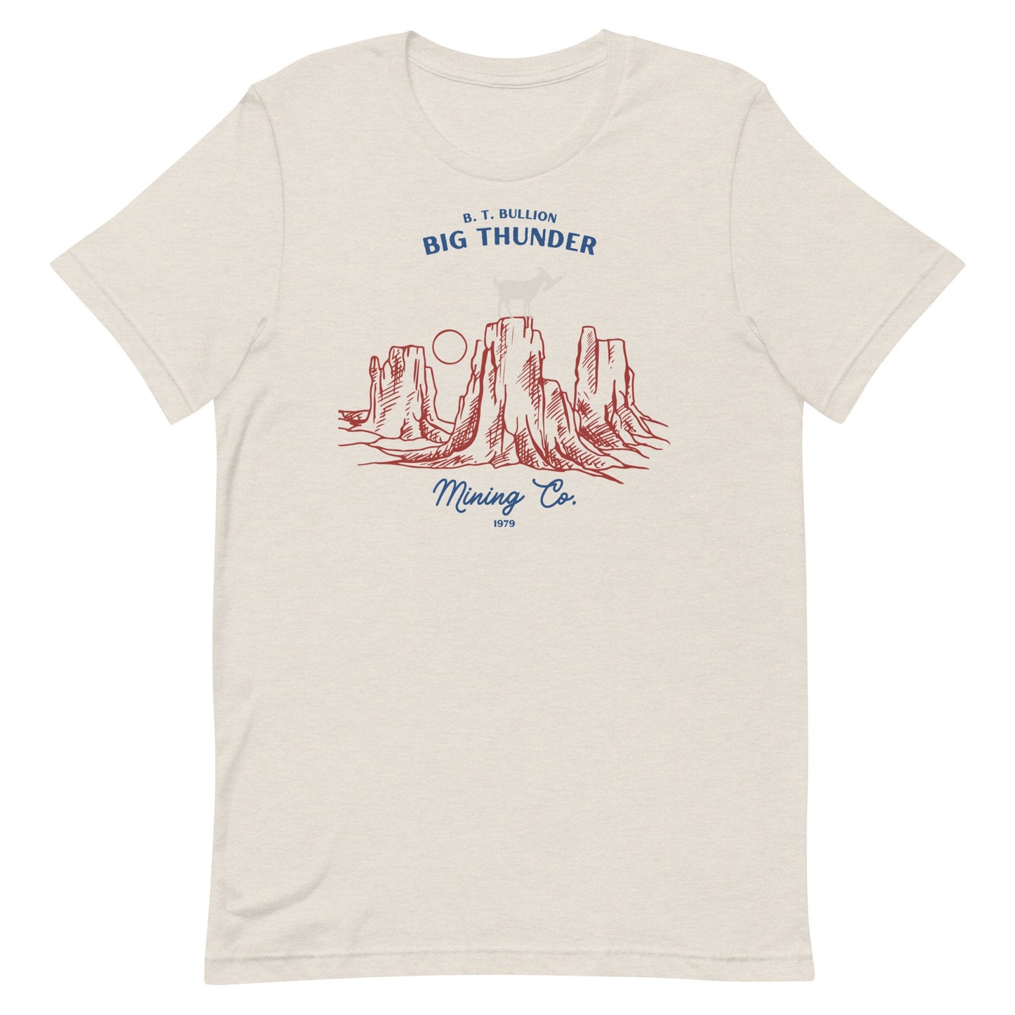 Big Thunder Mountain Goat Dynamite Disney Shirt, Bella Canvas Tee