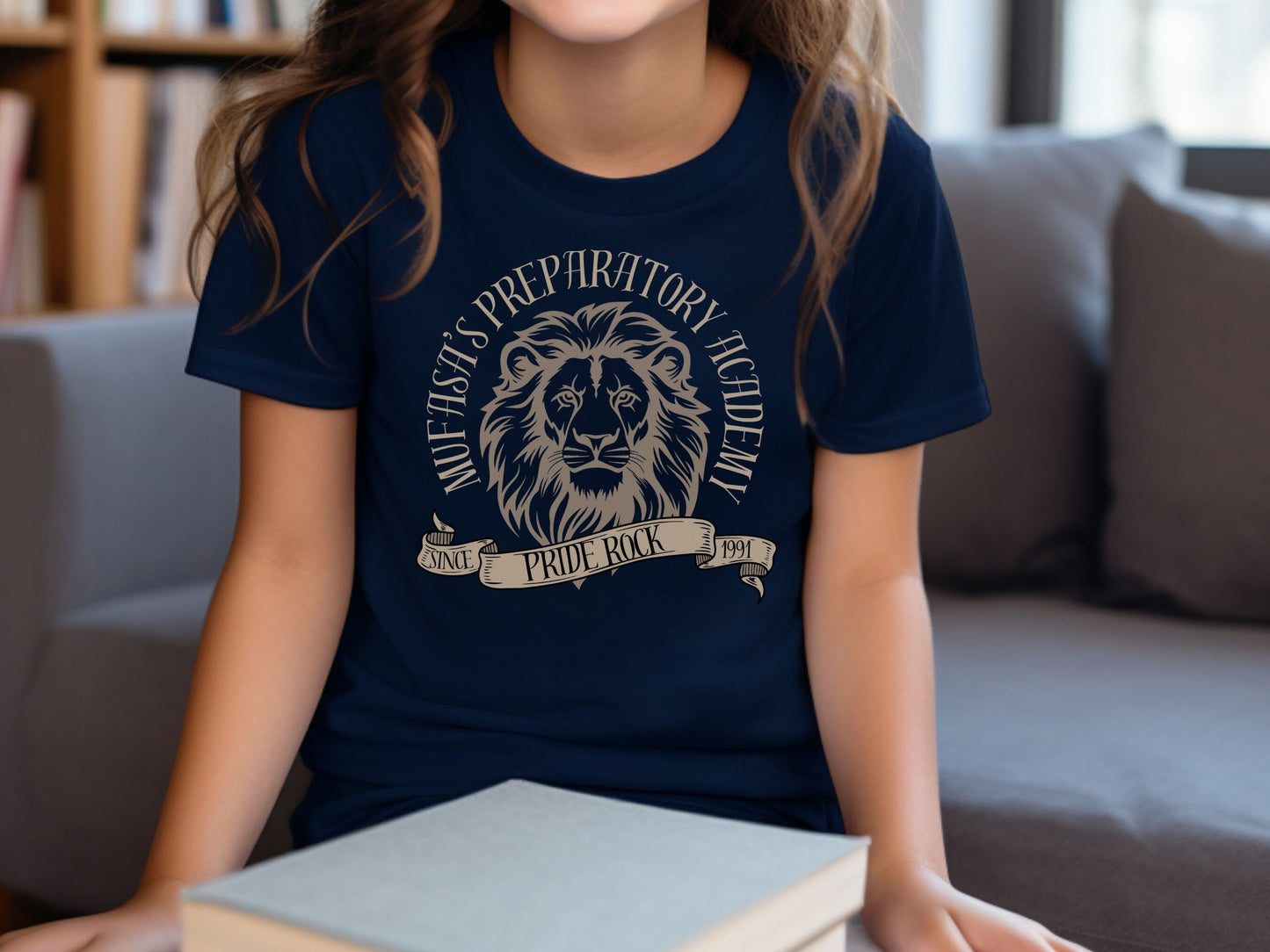 Mufasa's Prep Academy Shirt, Disney Family Matching Bella Canvas Tee