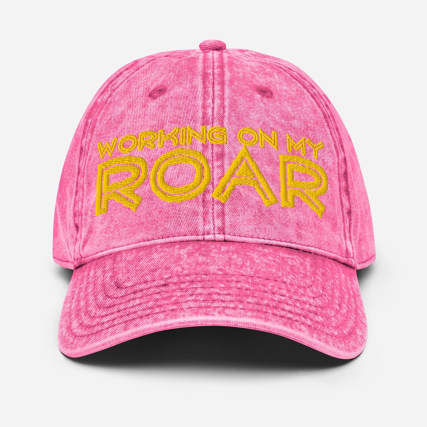 Lion King Inspired Dad Hat: Embroidered Vintage Cotton Twill Cap