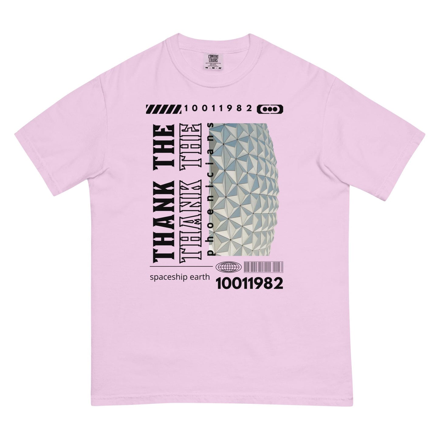 Thank The Phoenicians EPCOT Spaceship Earth T-Shirt