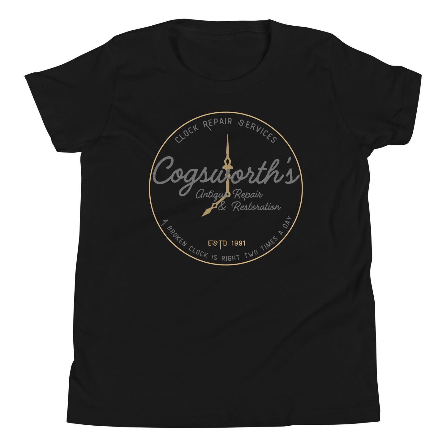 Cogsworth Youth Shirt, Beauty and the Beast, Disneyland Family Tee