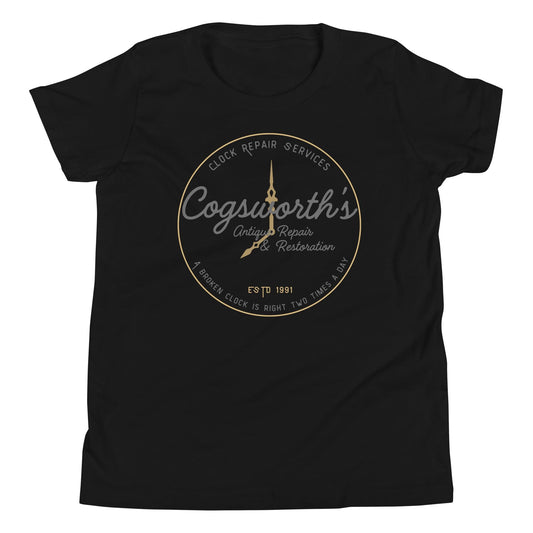 Cogsworth Youth Shirt, Beauty and the Beast, Disneyland Family Tee