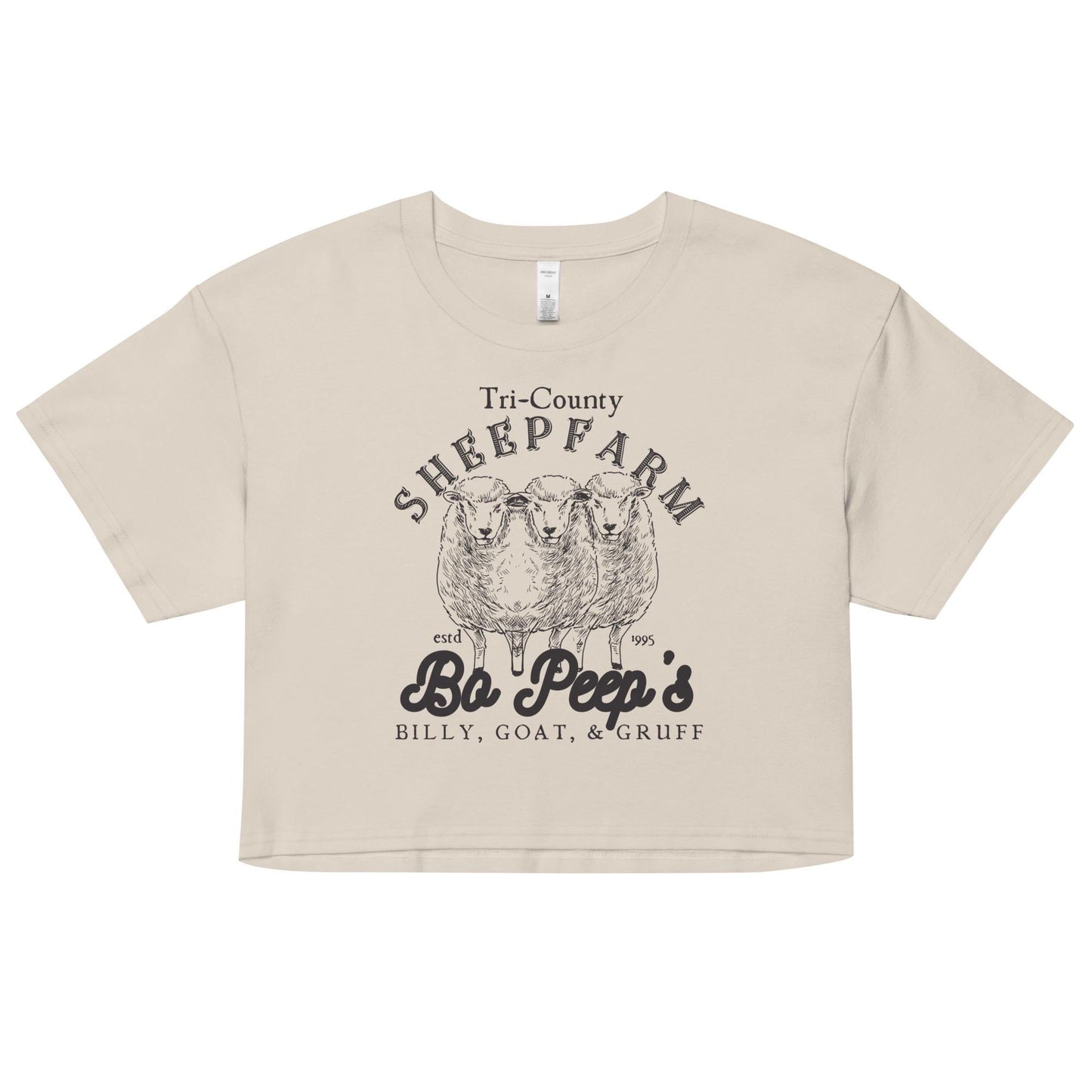 Bo Peep Sheep Farm Crop Top | Disney Pixar Hollywood Studios Tee