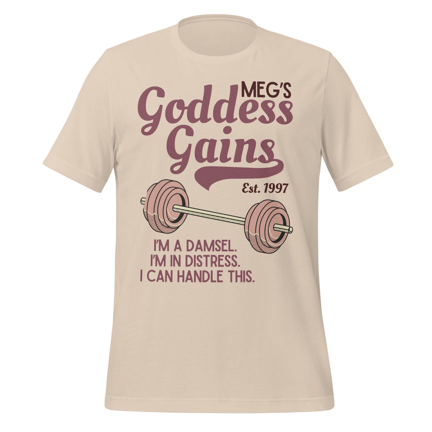 Meg's Goddess Gains Shirt, Hercules Disney Inspired Tee