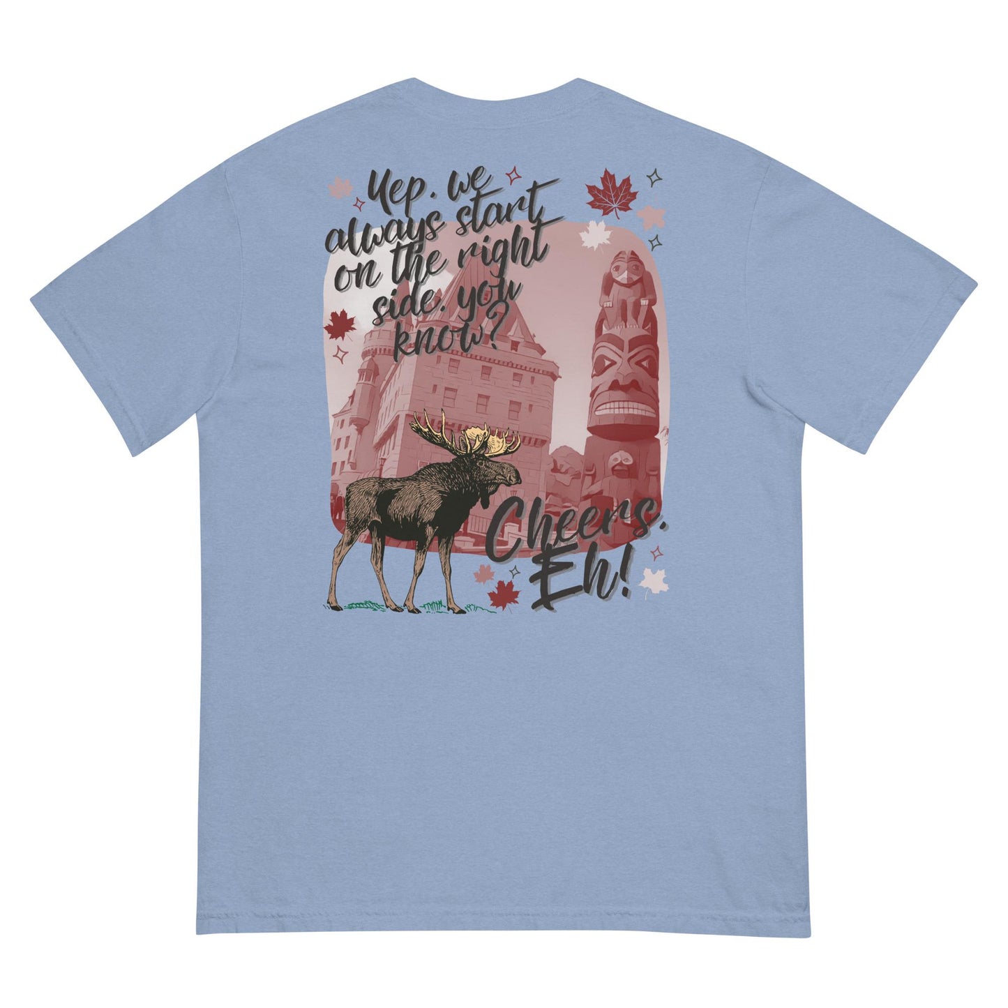 Canada EPCOT Comfort Colors Shirt, Disney Adult Vacation Tee