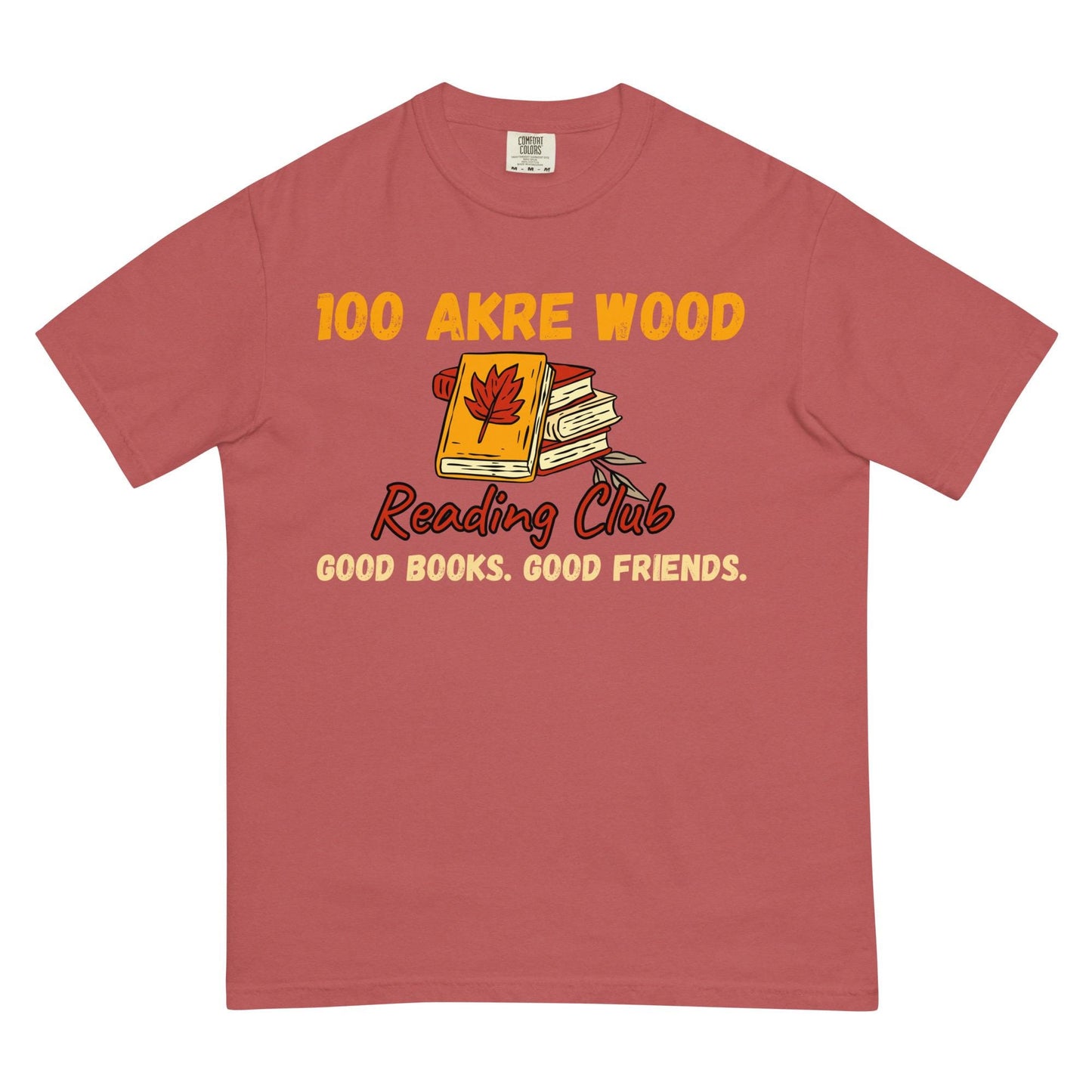Winnie the Pooh Inspired Owl Reading Club Shirt, 100 Akre Wood Comfort Color Shirt