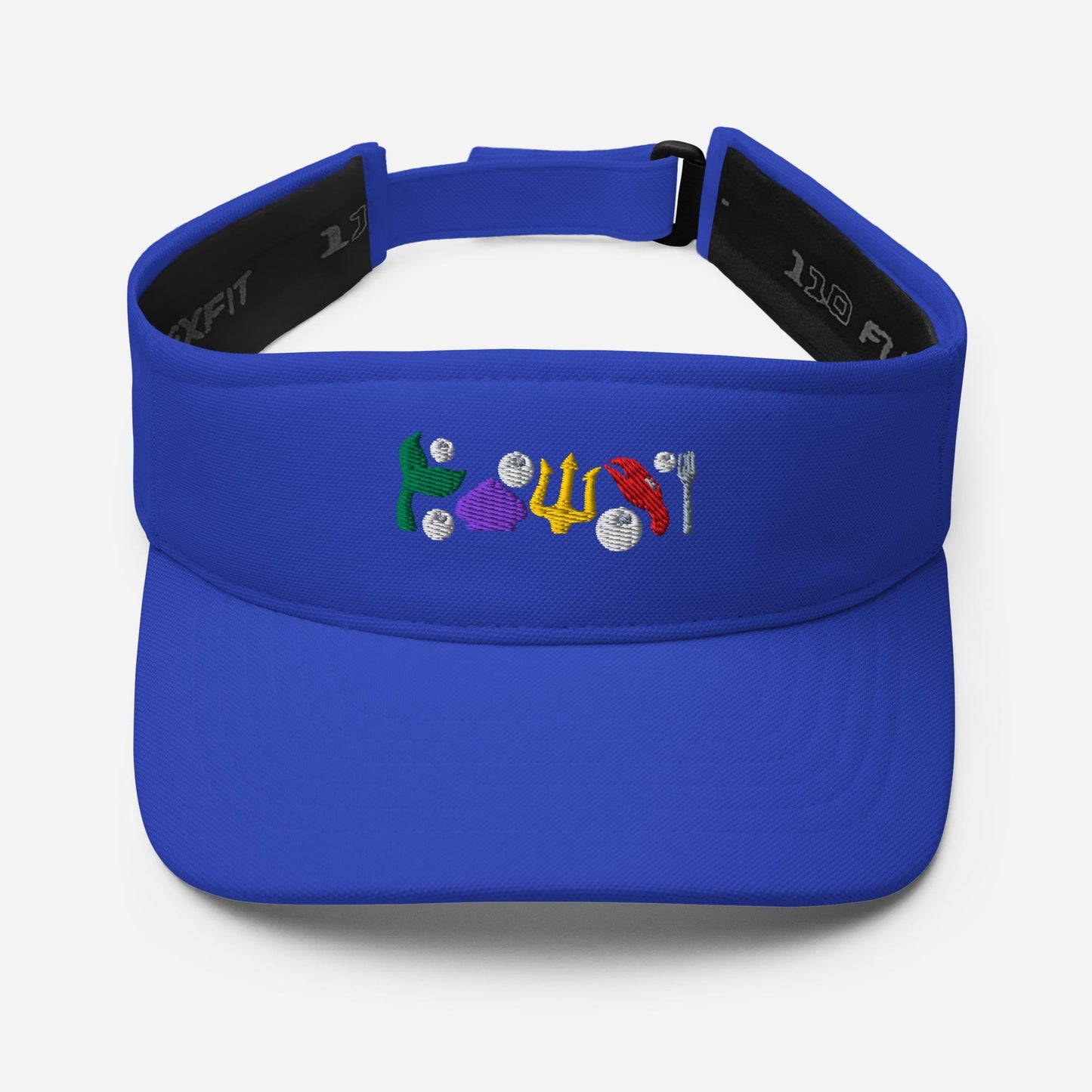 Little Mermaid Embroidered Visor, Subtle Disney Adult Hat