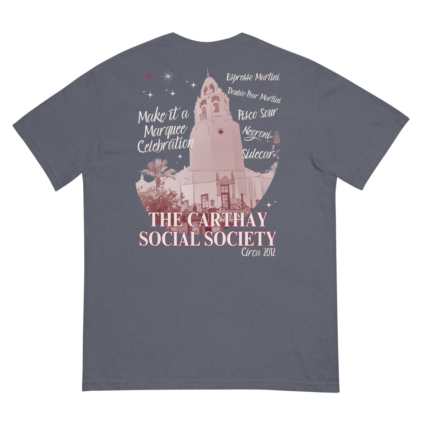 Disney California Adventure Carthay Circle Social Club Shirt