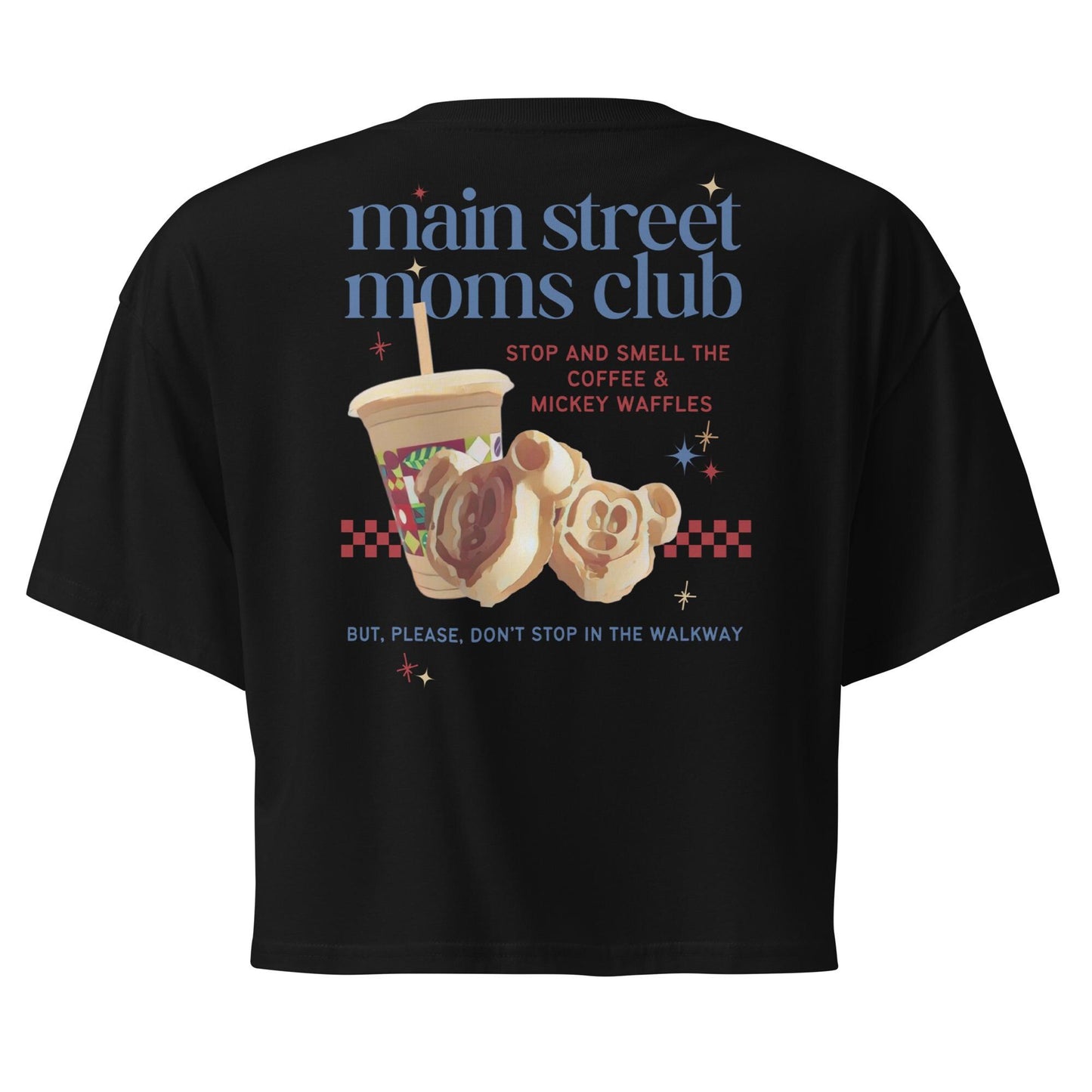 Main Street Moms Club™ Collection Crop Top, Disney Mom Shirt