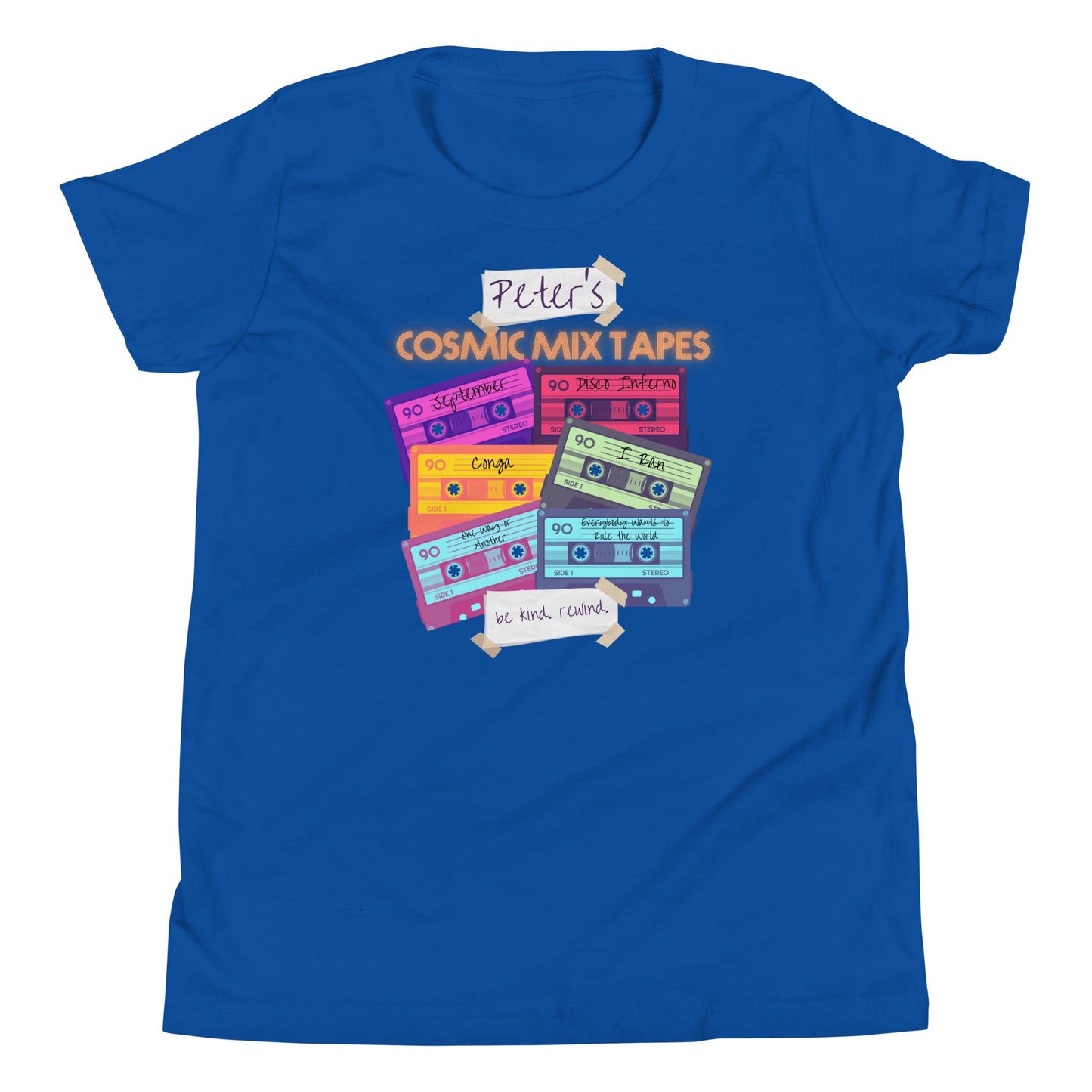 Guardians of the Galaxy Inspired Peter's Cosmic Mix Tape Youth Shirt, EPCOT Shirt