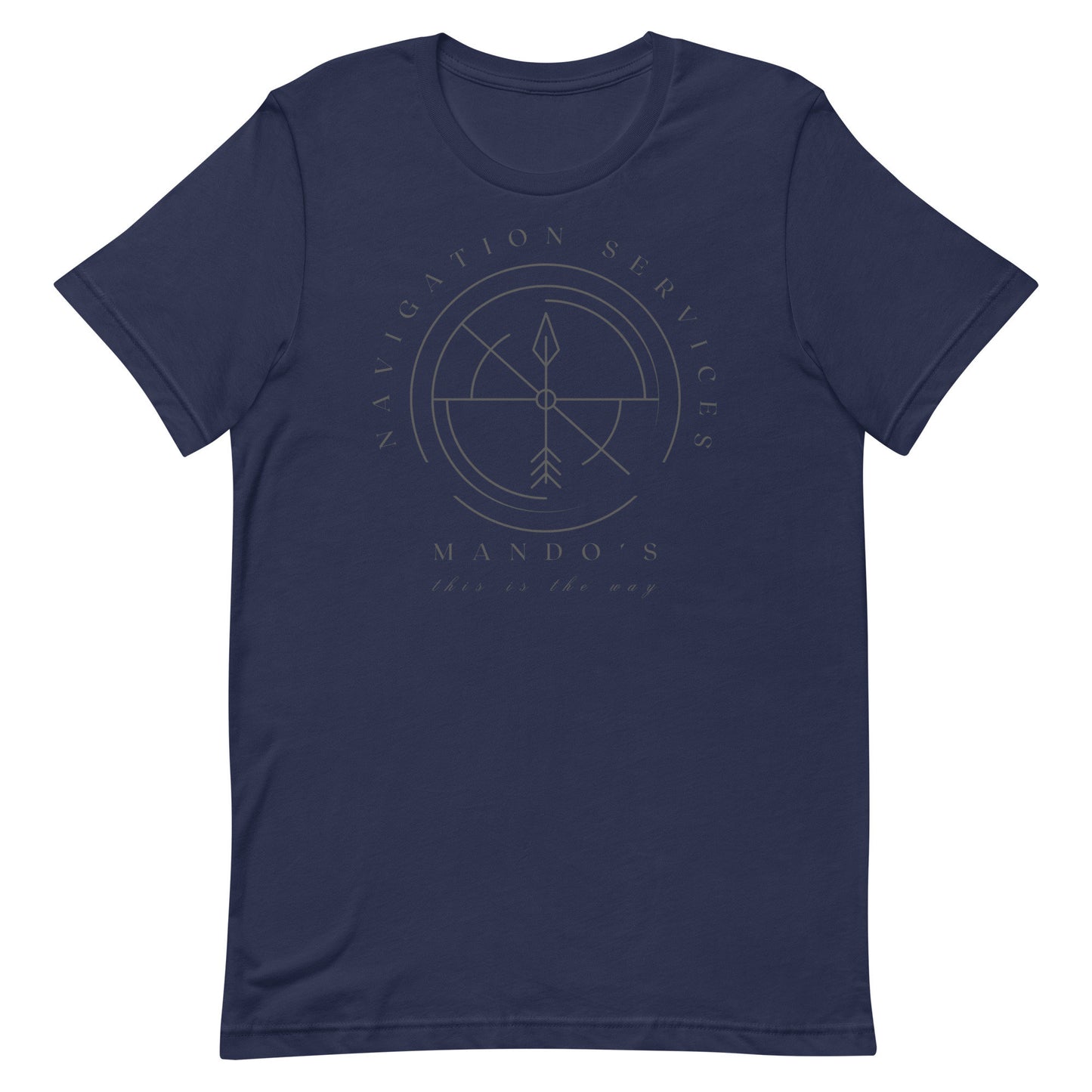 Mando's Navigation Services Shirt, Subtle Disney Family Tee