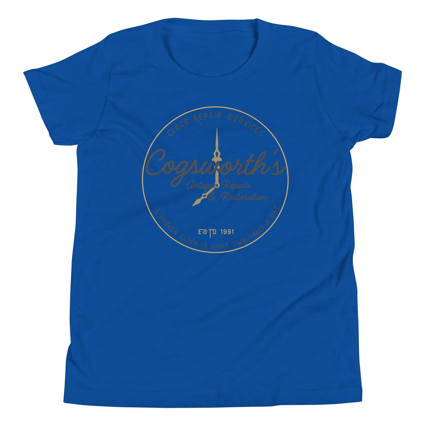 Cogsworth Youth Shirt, Beauty and the Beast, Disneyland Family Tee