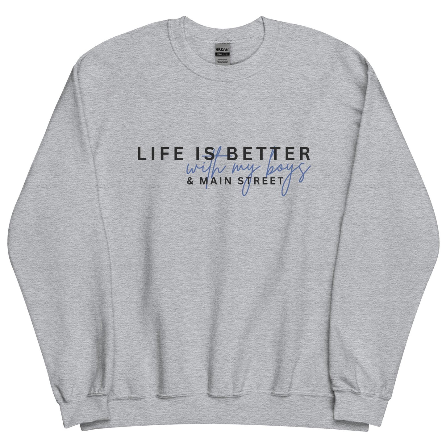 Life is Better with My Boys Sweatshirt, Disney Mom Crewneck