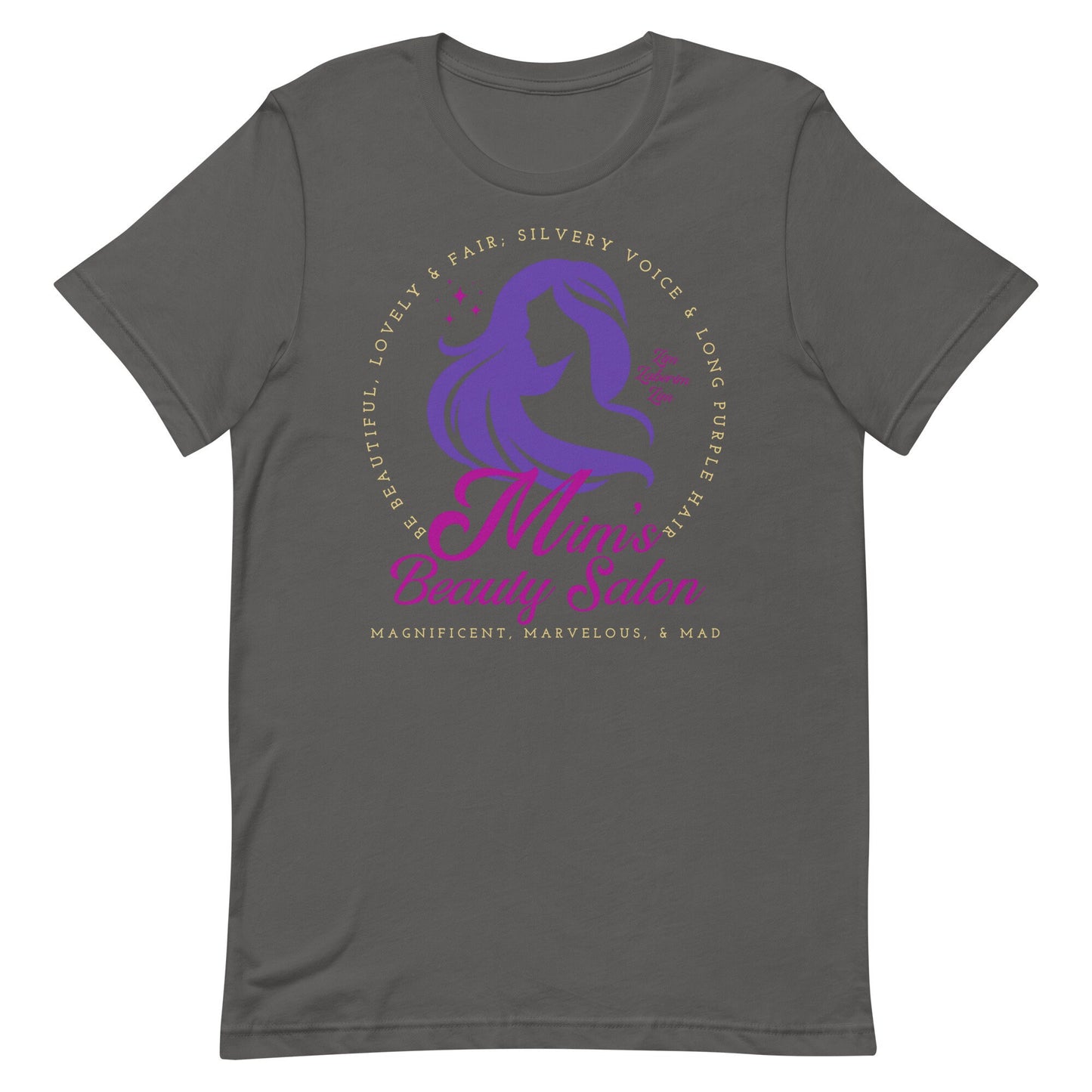 Mad Madam Mim's Beauty Salon Disney T-Shirt, Bella Canvas Unisex Tee