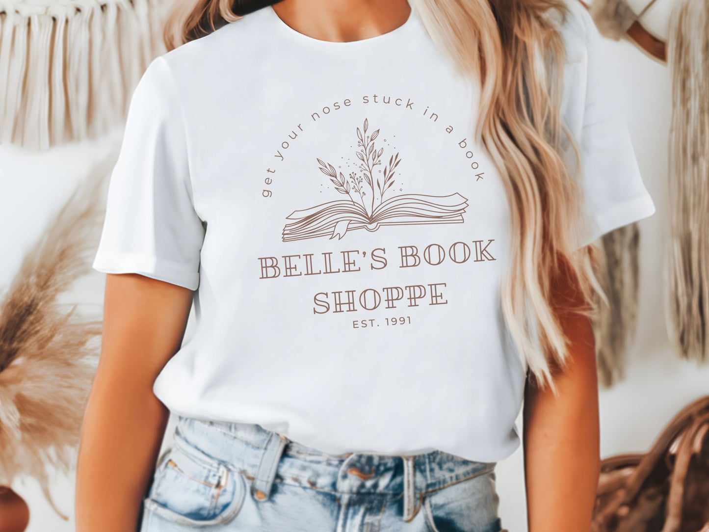 Belle's Book Shoppe Shirt, Subtle Disney Family Tee