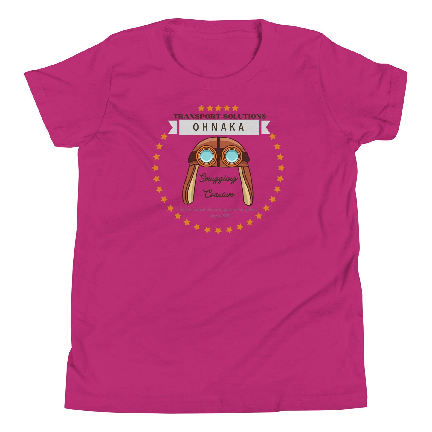 Ohnaka's Transportation Solutions,  Bella Canvas Youth Short Sleeve T-Shirt, Subtle Disney Matching Family Shirts