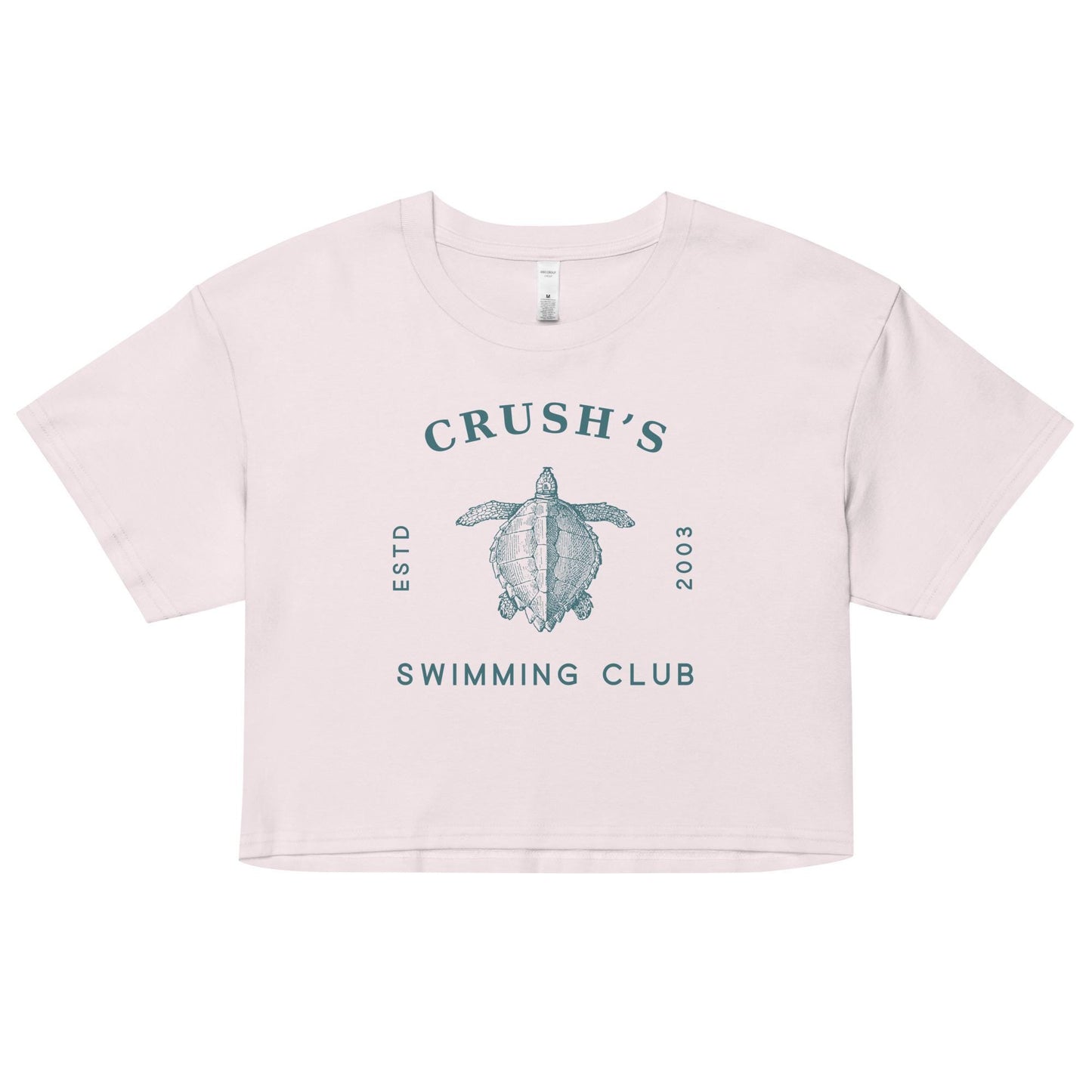 Crush's Swimming Club Crop Top | Disney EPCOT SeaBase Tee