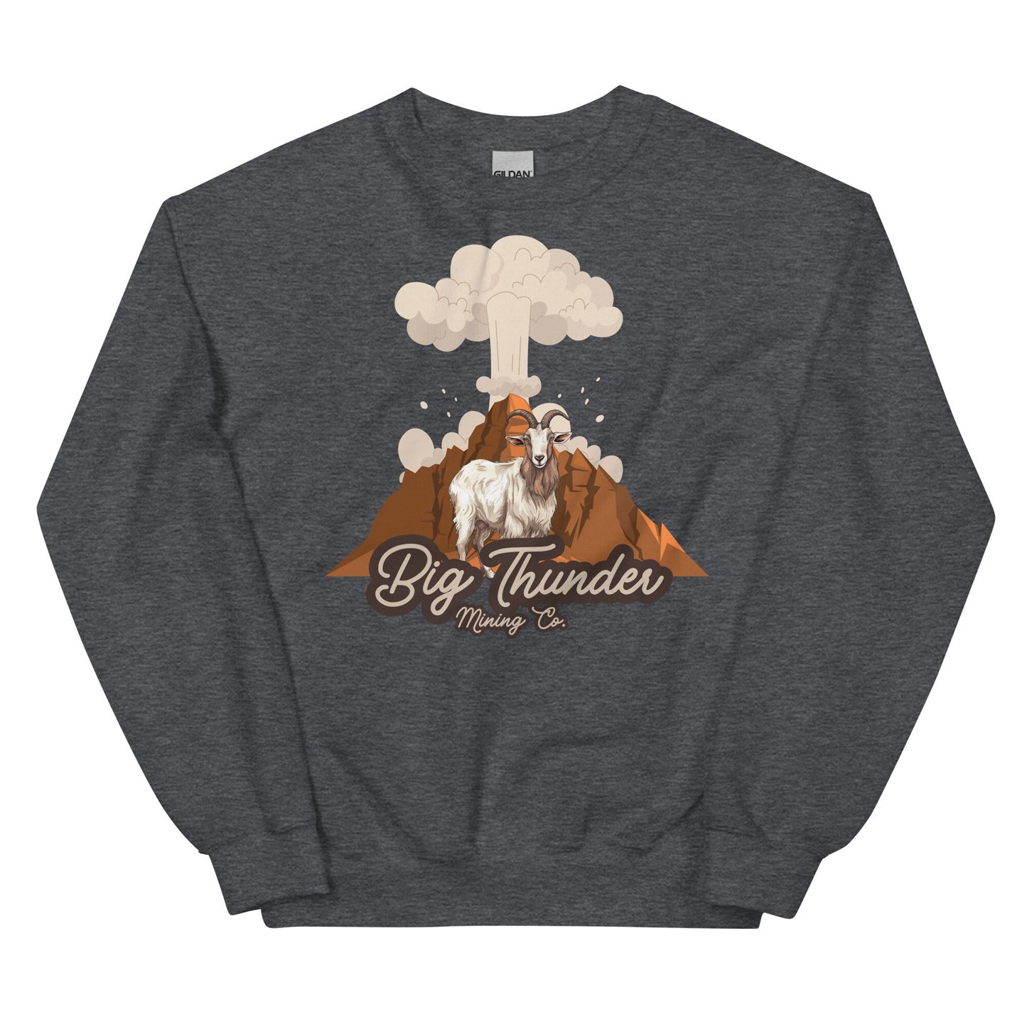 Big Thunder, Goat, Theme Park Sweatshirt,  Subtle Disney Matching Family Shirts, Unisex Disney Crewneck