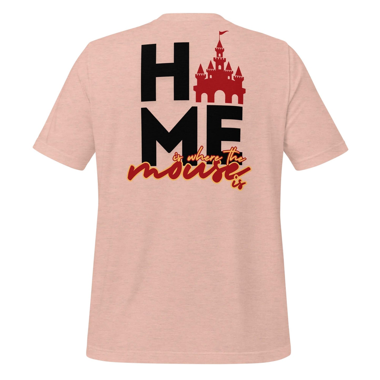 Disney Family Bella Canvas T-Shirt, Home Castle Graphic Tee
