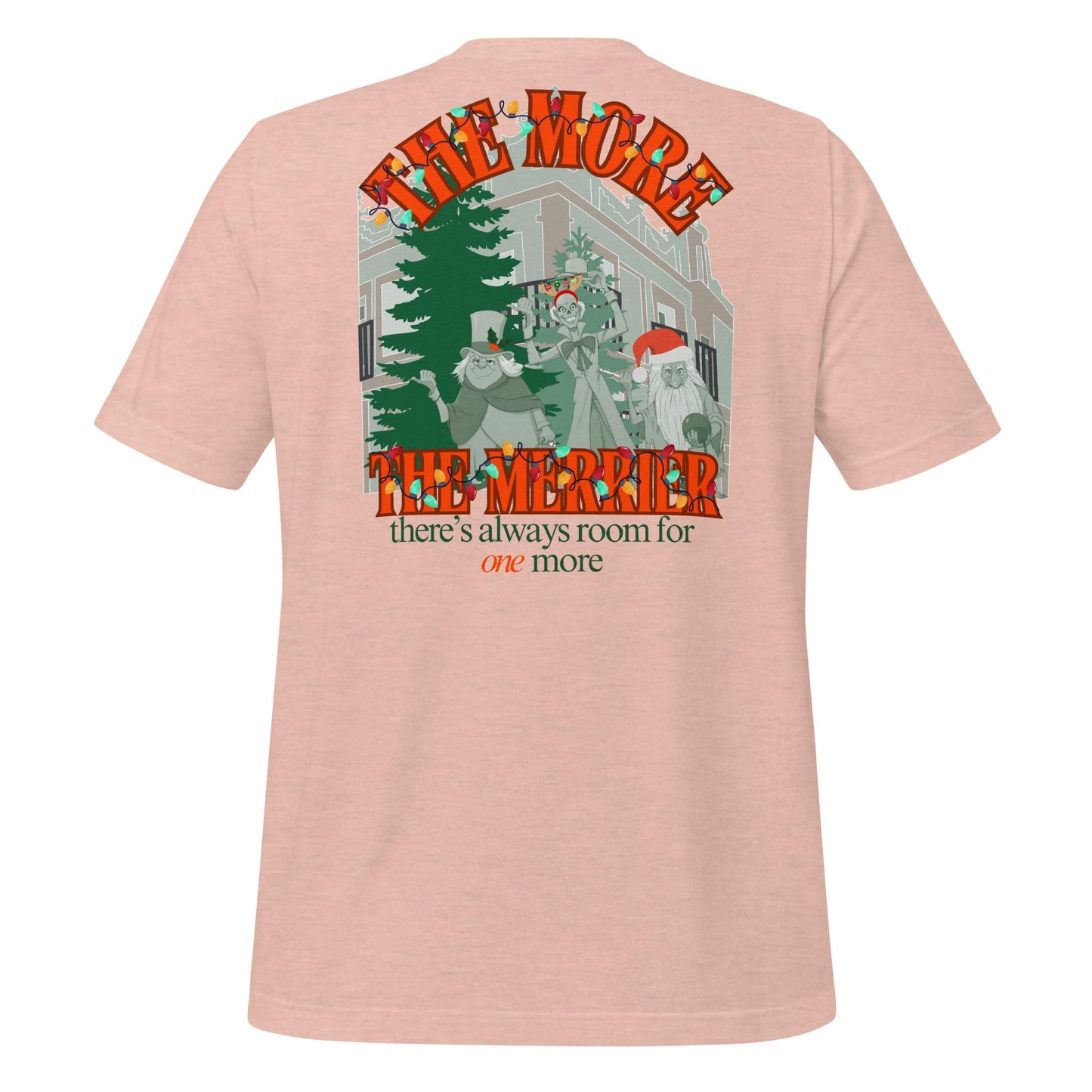 Haunted Mansion Christmas T-Shirt: Hitchhiking Ghosts Holiday Tee