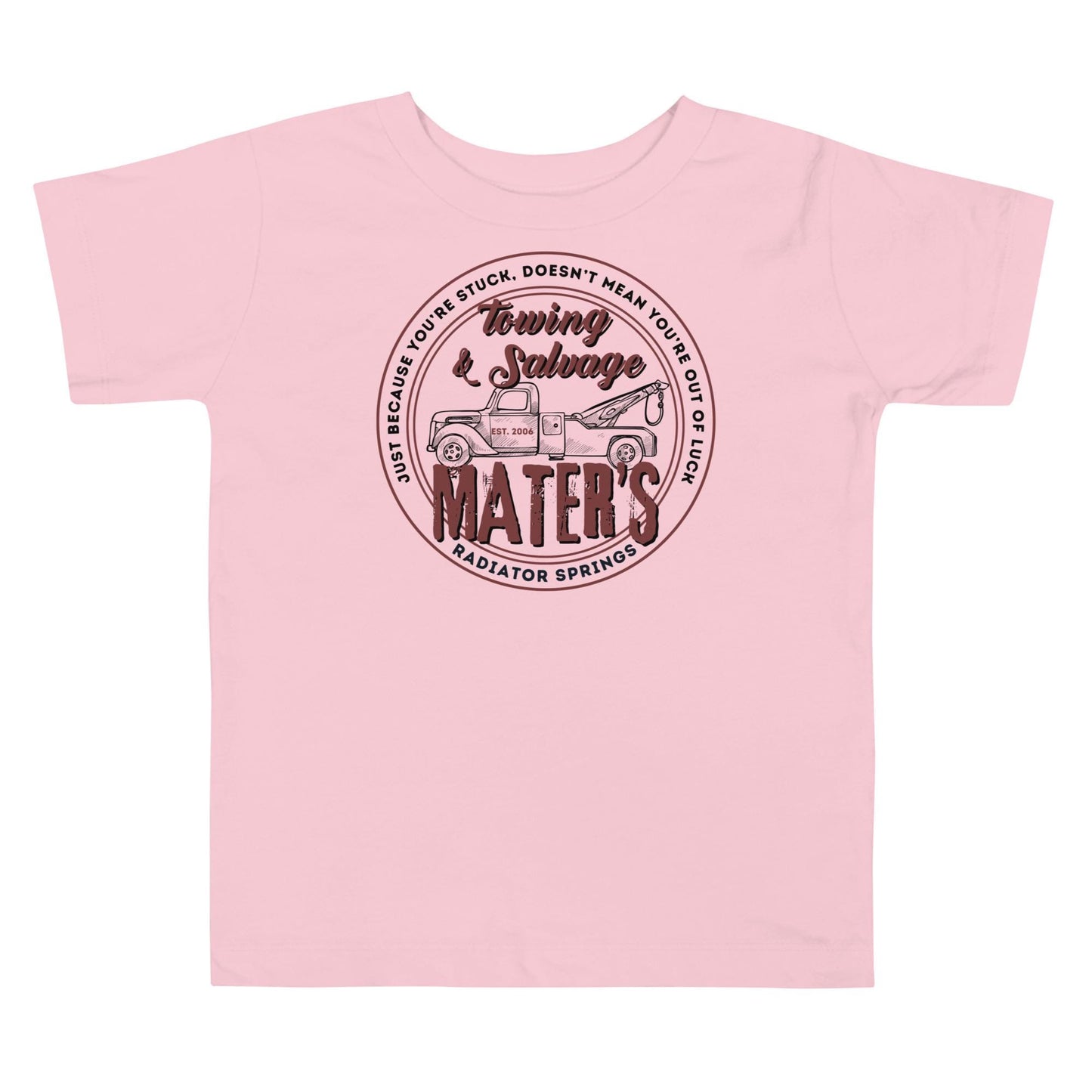 Mater's Towing Toddler Shirt, Subtle Disney Family Tee
