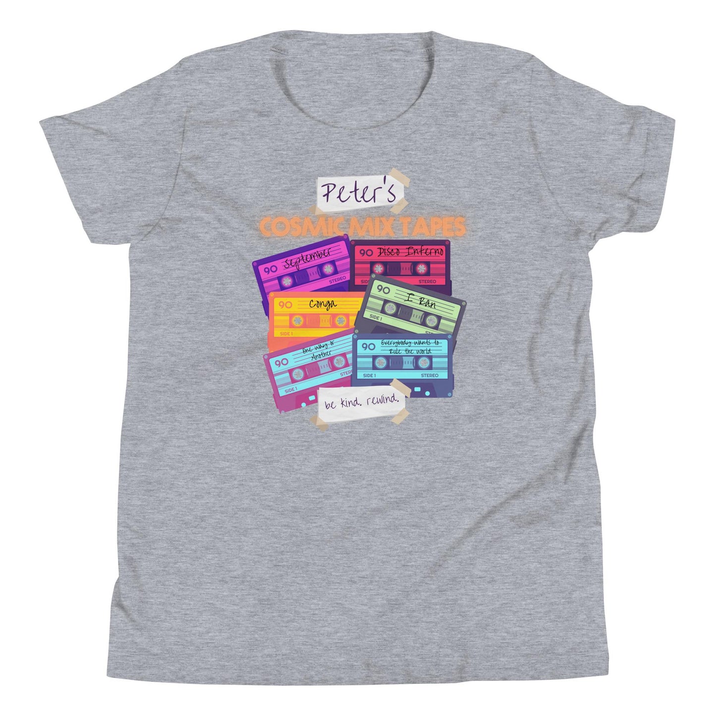 Guardians of the Galaxy Inspired Peter's Cosmic Mix Tape Youth Shirt, EPCOT Shirt