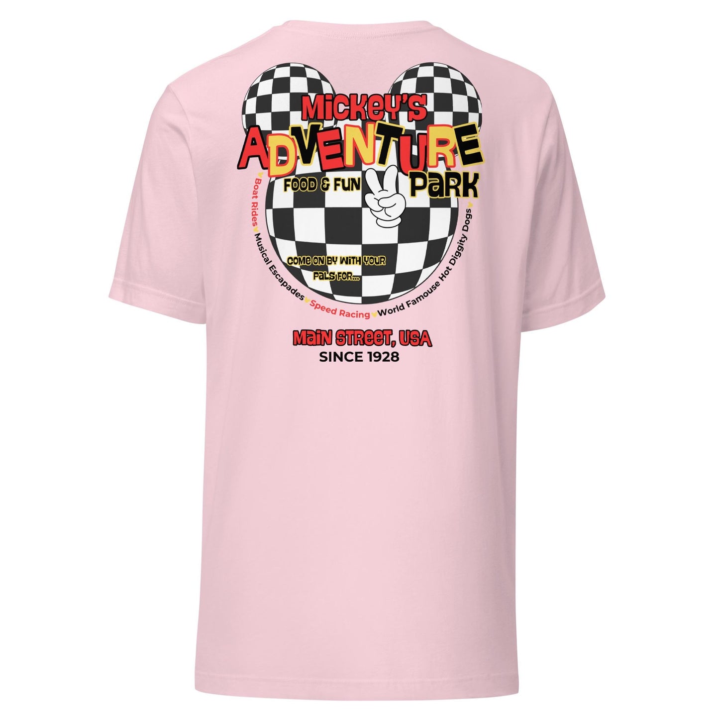 Mickey's Adventure Club T-Shirt, Subtle Disney Inspired Tee