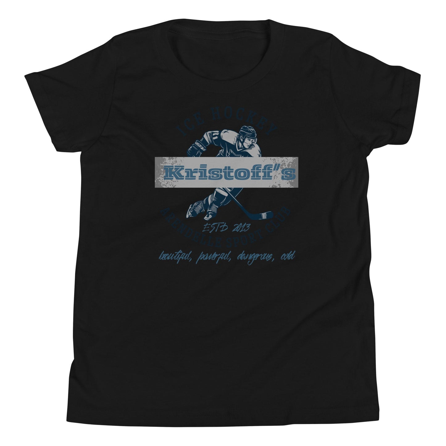 Kristoff's Ice Hockey Youth T-Shirt, Subtle Disney Shirt
