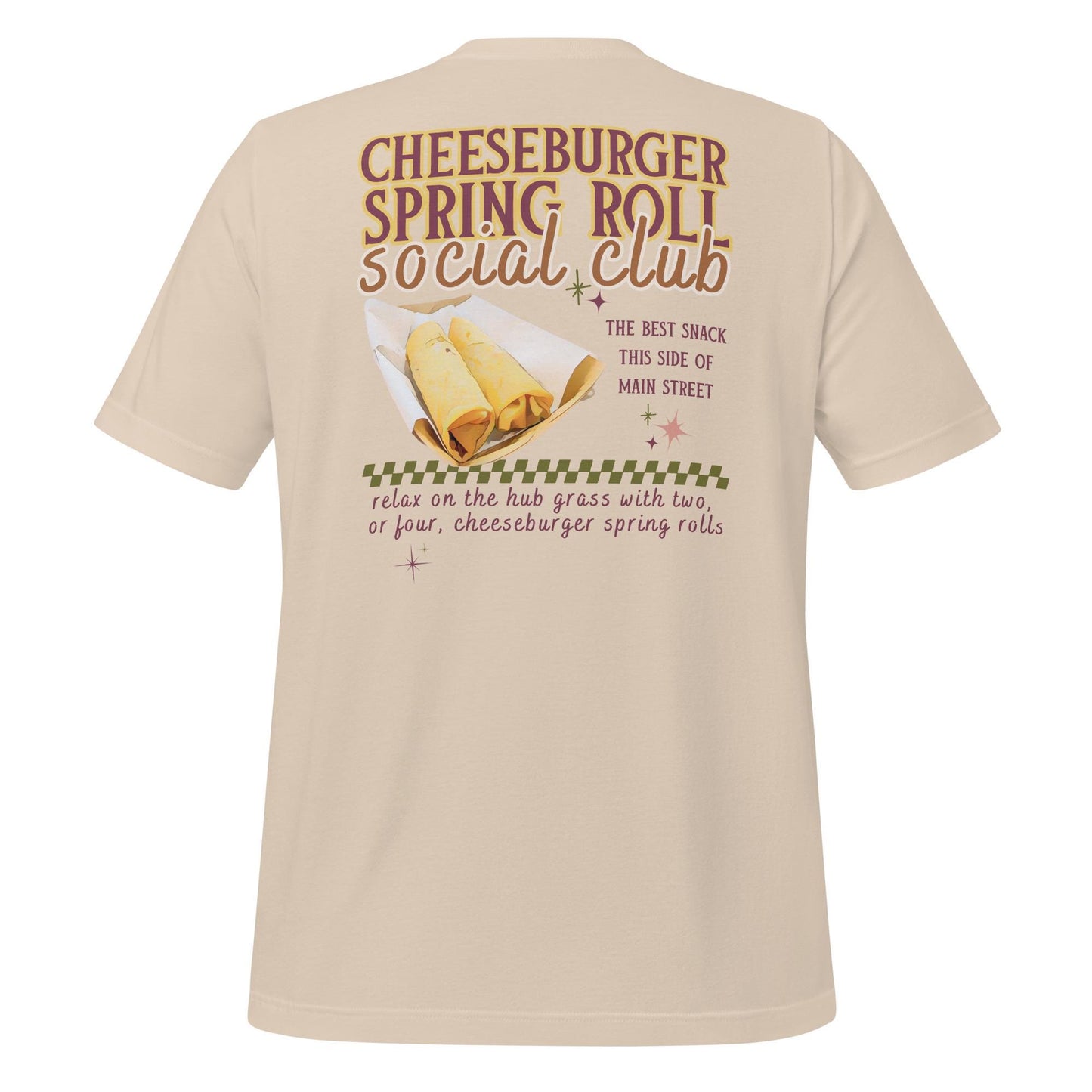 Cheeseburger Spring Roll Magic Kingdom Shirt, Disney Vacation Tee