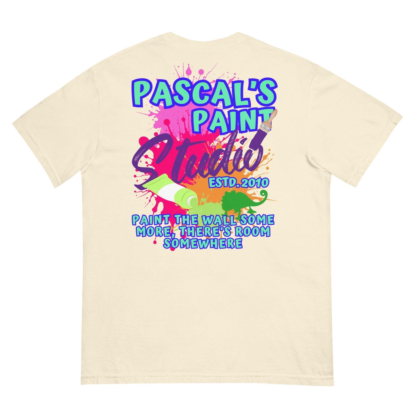 Tangled Comfort Colors T-Shirt, Pascal's Paint Shop, Disney Family Shirt